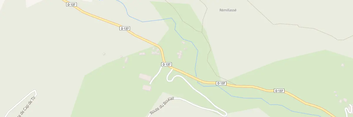 Plan du 191 Remillasse à Moulis