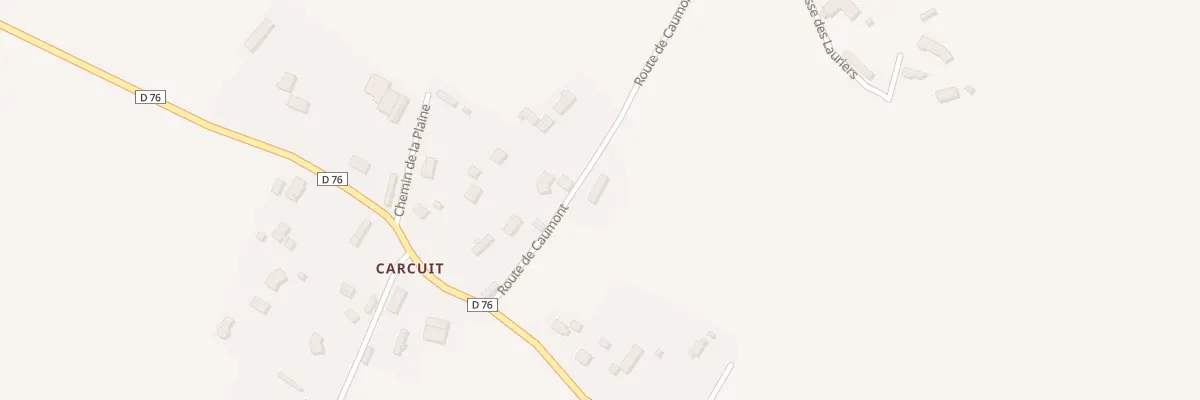 Plan du 5072 Carcuit à Gonneville-sur-Scie