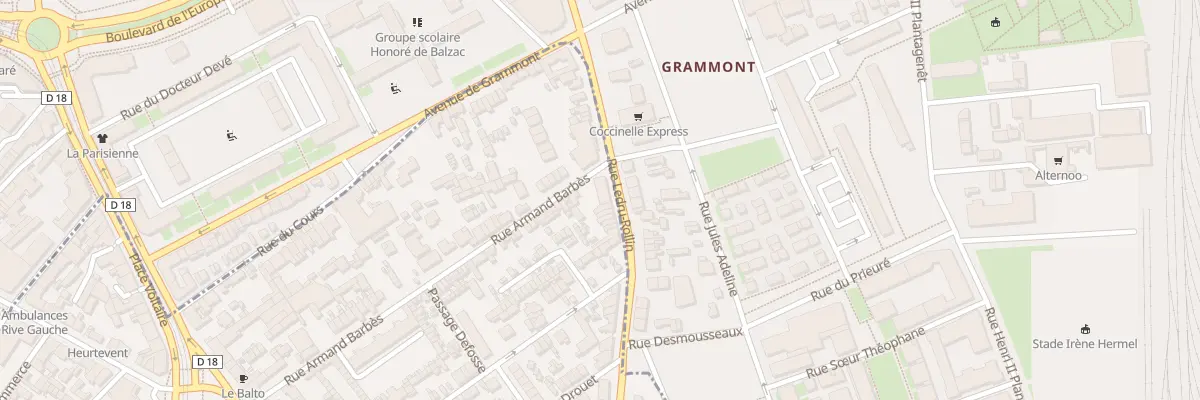 Plan du 1 Rue Armand Barbes à Sotteville-lès-Rouen