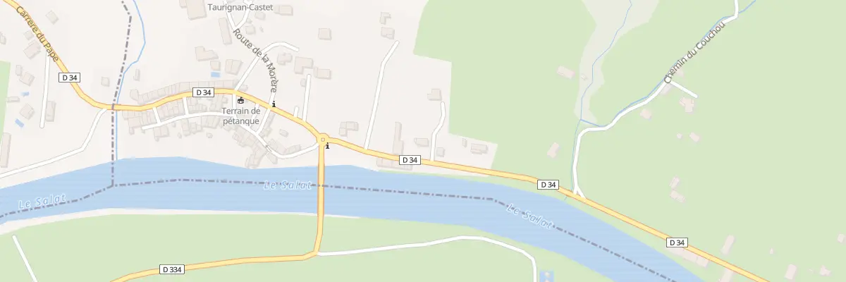 Plan du 5126 Vigno de Debant à Taurignan-Castet