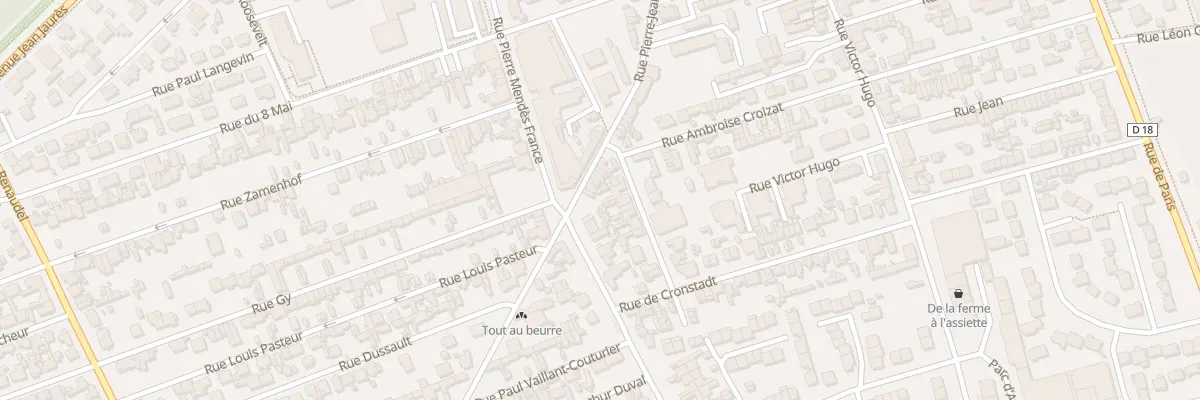 Plan du 53 Rue Pierre Jean de Beranger à Sotteville-lès-Rouen