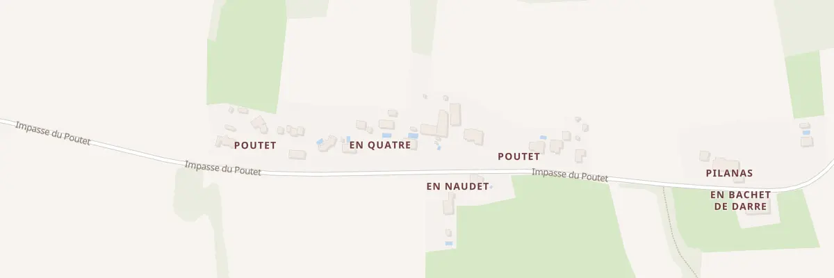 Plan du 15 Poutet à Saint-Thomas