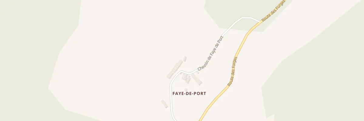 Plan du 390 Faye de Port à Jumilhac-le-Grand