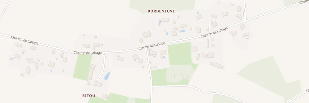 Plan du 1257 Che de Lahage à Beaufort