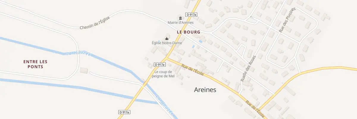 Plan du 4 Rue de l’Ecole à Areines