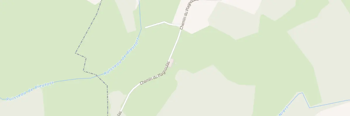 Plan du 261 Le Plagnoulas à Caumont