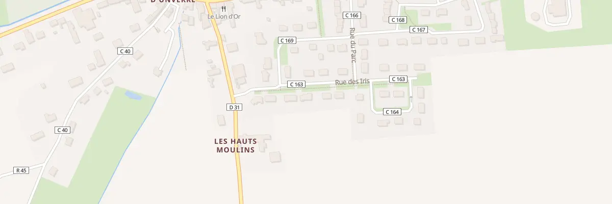 Plan du 8 Rue des Iris à Unverre