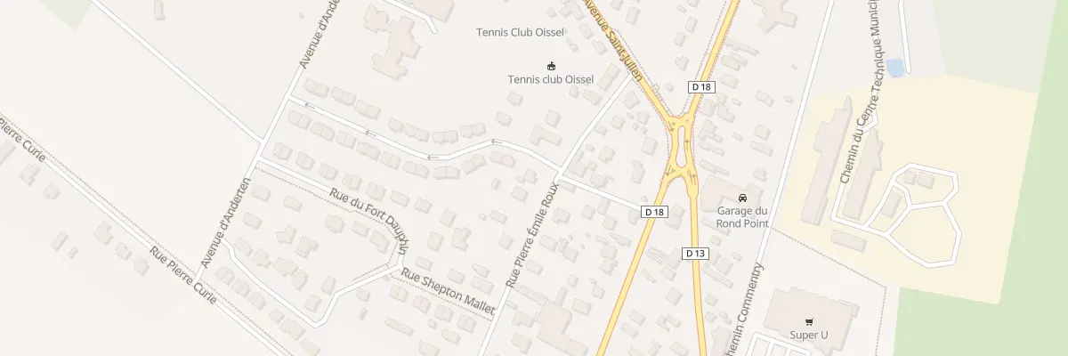 Plan du 27 Rue Pierre Emile Roux à Oissel-sur-Seine