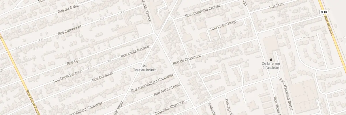 Plan du 47 Rue Hyacinthe Ménage à Sotteville-lès-Rouen
