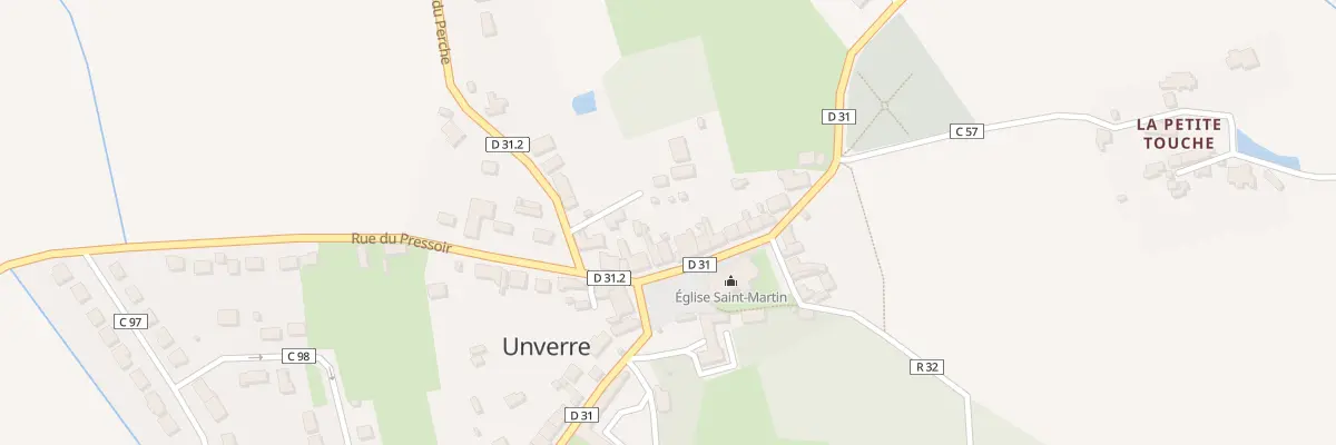 Plan du 8 Pl de l’Eglise à Unverre