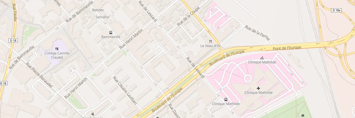 Plan du 37 Rue de Lessard à Rouen