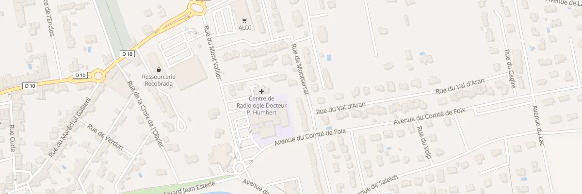 Plan du 35 Rue de Montserrat à Cazères