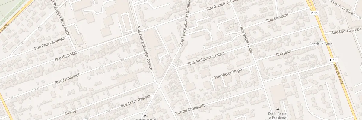 Plan du 49B Rue Pierre Jean de Beranger à Sotteville-lès-Rouen