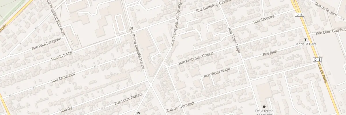 Plan du 49 Rue Pierre Jean de Beranger à Sotteville-lès-Rouen