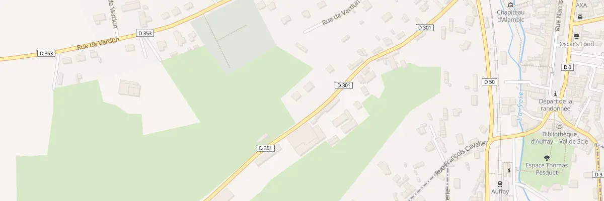 Plan du 28 Rue Georges Clemenceau à Val-de-Scie