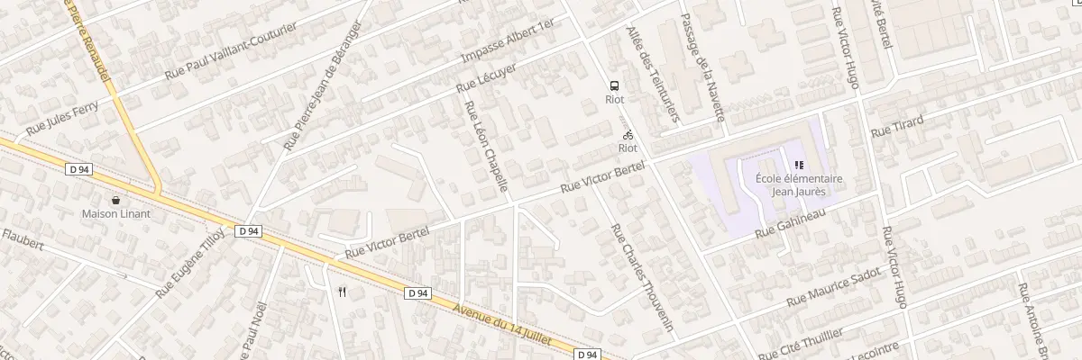 Plan du 70 Rue Victor Bertel à Sotteville-lès-Rouen