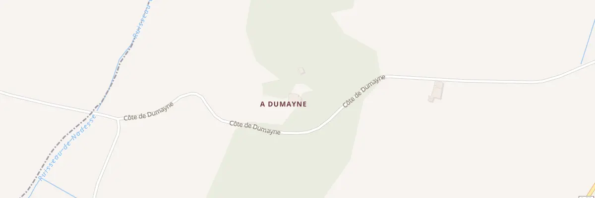 Plan du 702 Côte de Dumayne à Beaupuy