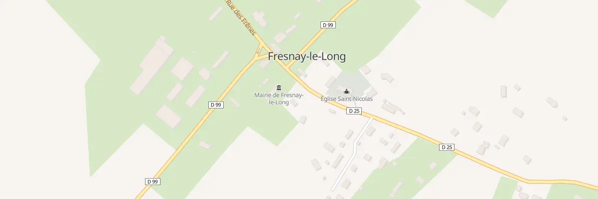 Plan du 56 Rue des Hêtres à Fresnay-le-Long