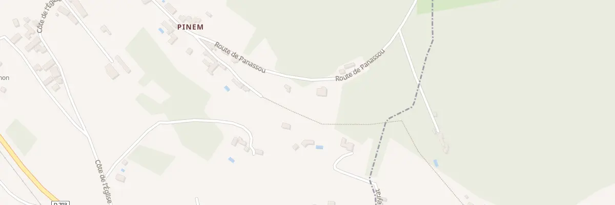 Plan du 1038 Rte de Panassou à Castels et Bézenac