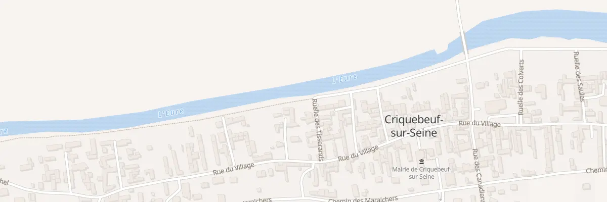 Plan du 71 Rle des Tisserands à Criquebeuf-sur-Seine