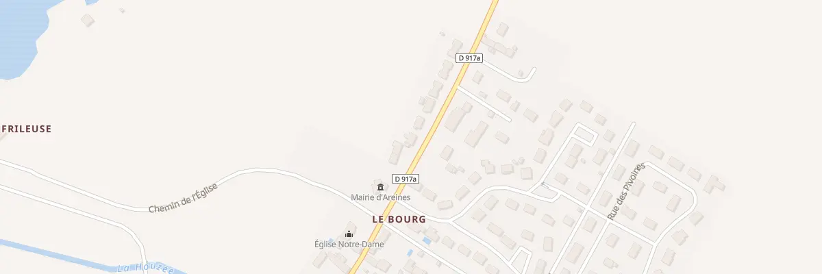 Plan du 36B Rue de la Vallée du Loir à Areines