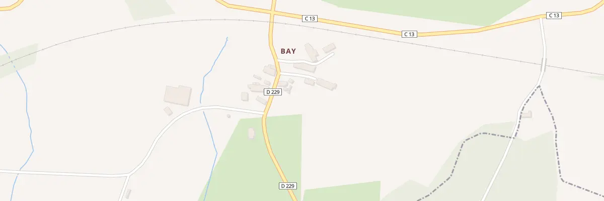 Plan du 7 Bay à Bussière-Galant