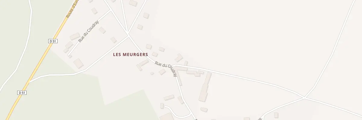 Plan du 9 Rue du Coudray à Sylvains-Lès-Moulins