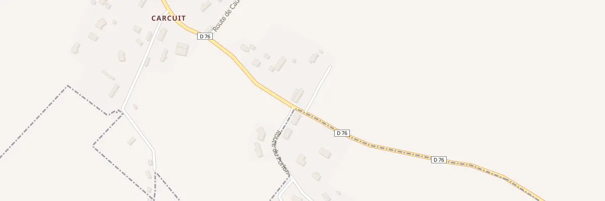 Plan du 25 Imp du Carcuit à Gonneville-sur-Scie