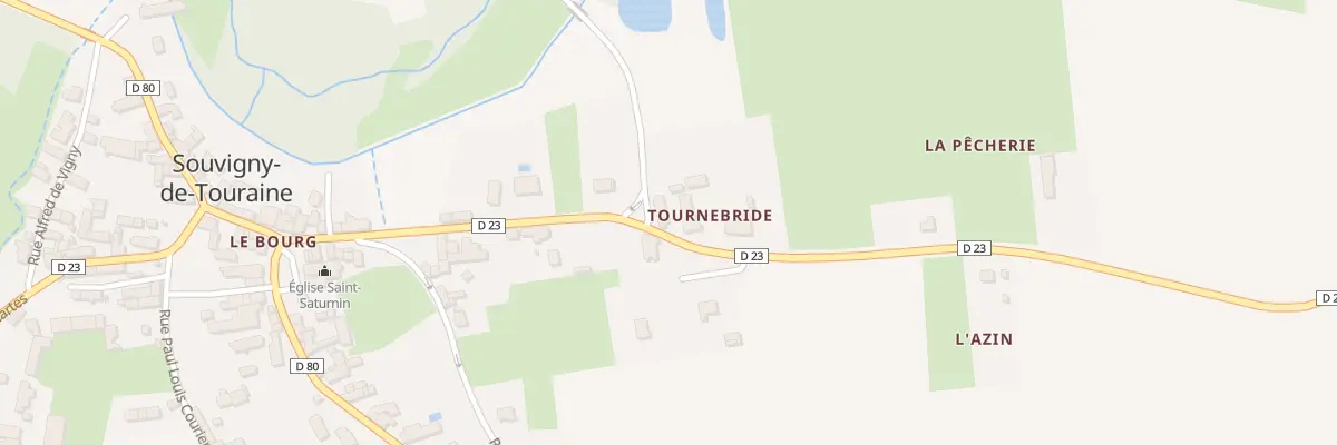 Plan du 21 Tourne Bride à Souvigny-de-Touraine