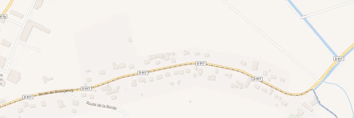 Plan du 34 Rte de Beaugency à Areines