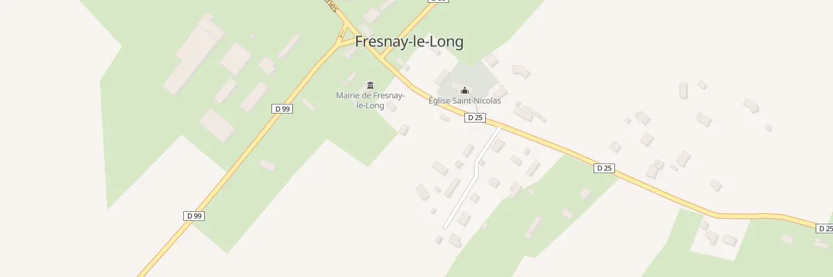Plan du 68 Rue des Hêtres à Fresnay-le-Long