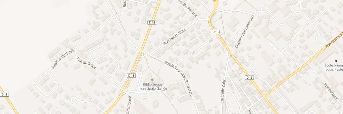 Plan du 48 Rue Jean Jacques Rousseau à Oissel-sur-Seine