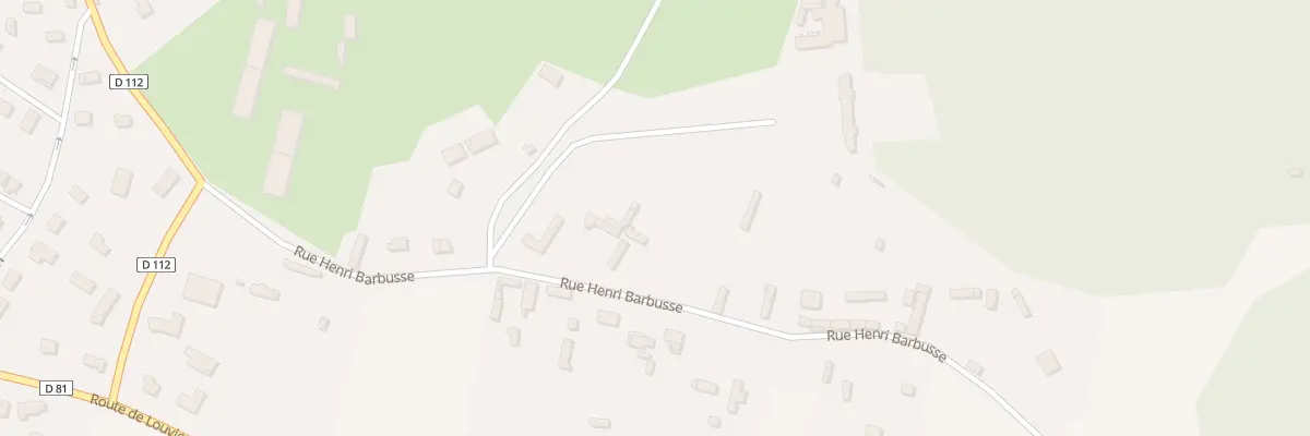 Plan du 13 Rue Henri Barbusse à Terres de Bord