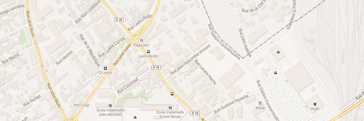 Plan du 4 Rue Jean-hyacinthe Vincent à Sotteville-lès-Rouen