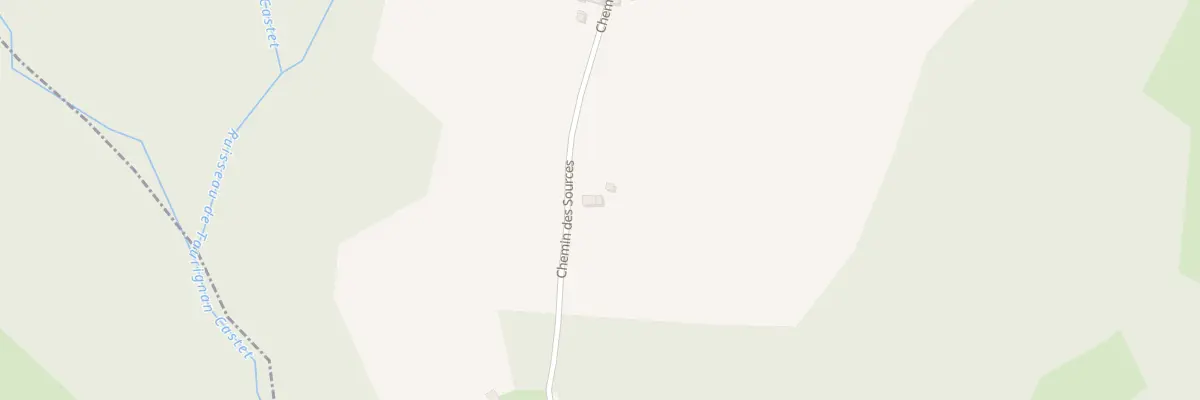 Plan du 92 Bousquet à Taurignan-Castet