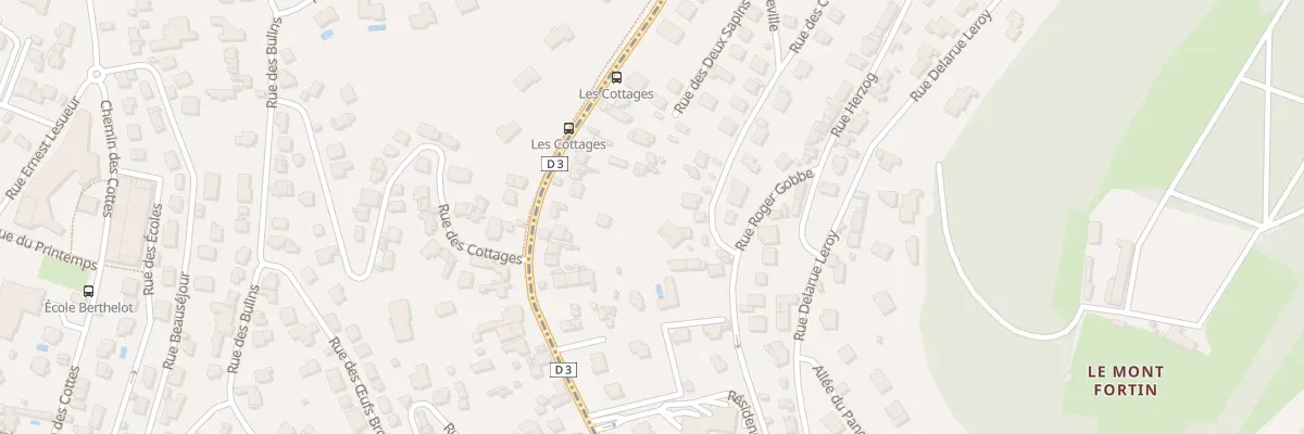 Plan du 270 Rue de Fondeville à Bois-Guillaume