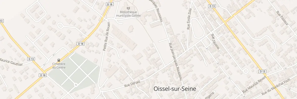 Plan du 51 Rue Dehais à Oissel-sur-Seine
