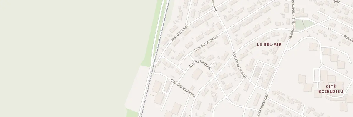 Plan du 30 Rue des Acacias à Oissel-sur-Seine
