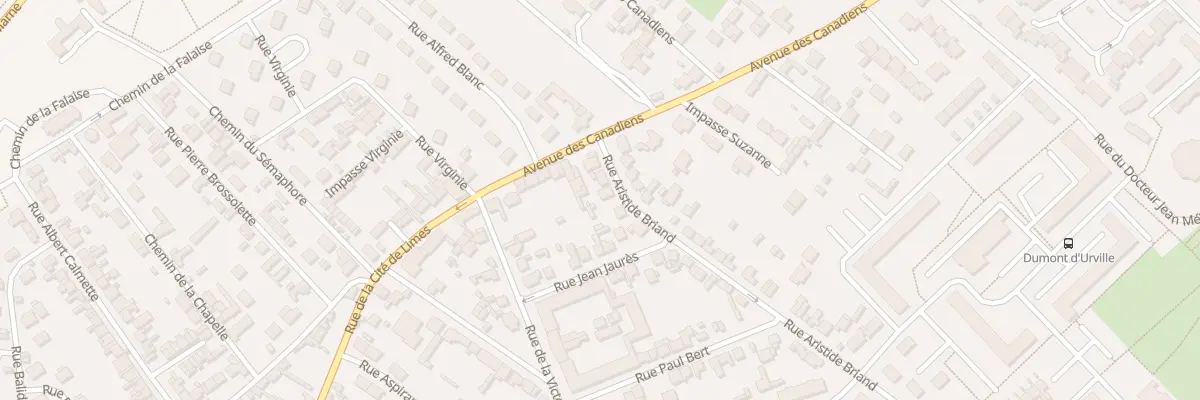 Plan du 8 Rue Aristide Briand à Dieppe