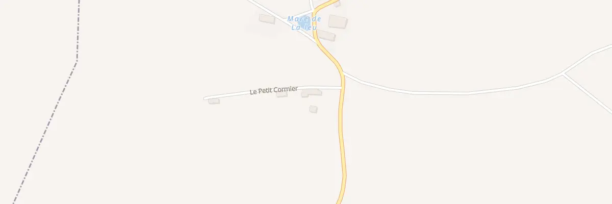 Plan du 2 Le Petit Cormier à Frazé