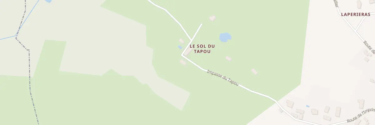 Plan du 39 Le Sol du Tapou à Preyssac-d’Excideuil
