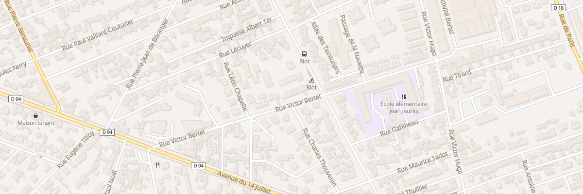 Plan du 60 Rue Victor Bertel à Sotteville-lès-Rouen