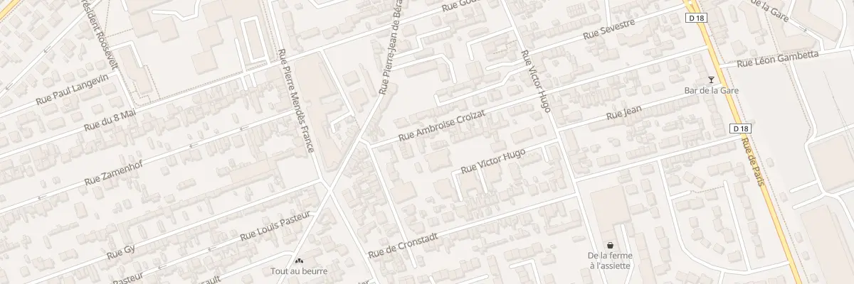 Plan du 35 Rue Ambroise Croizat à Sotteville-lès-Rouen