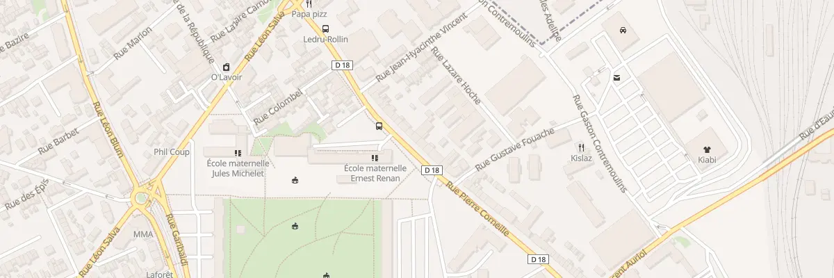 Plan du 129 Rue Pierre Corneille à Sotteville-lès-Rouen