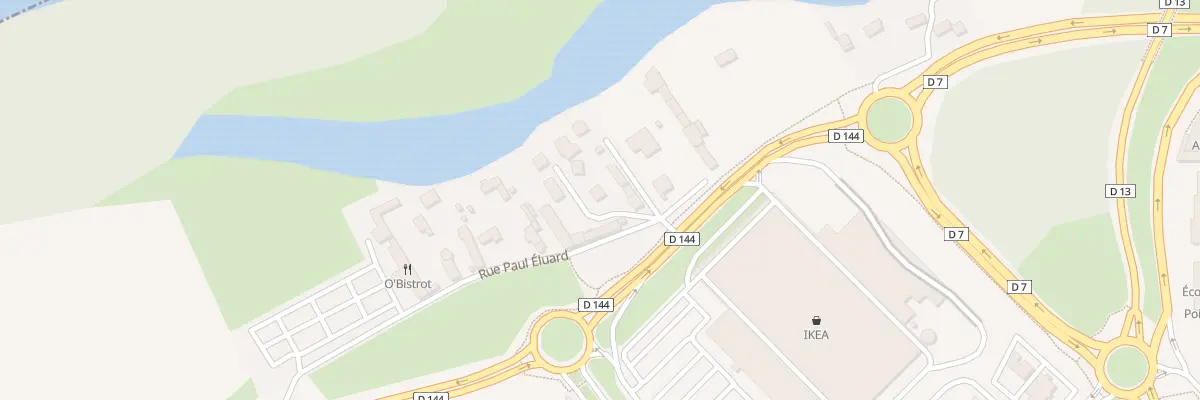 Plan du 16 Rue Paul Eluard à Tourville-la-Rivière