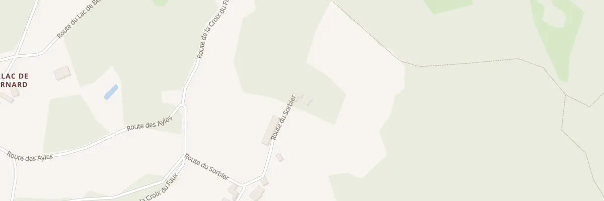 Plan du 99 Le Sorbier à Besse