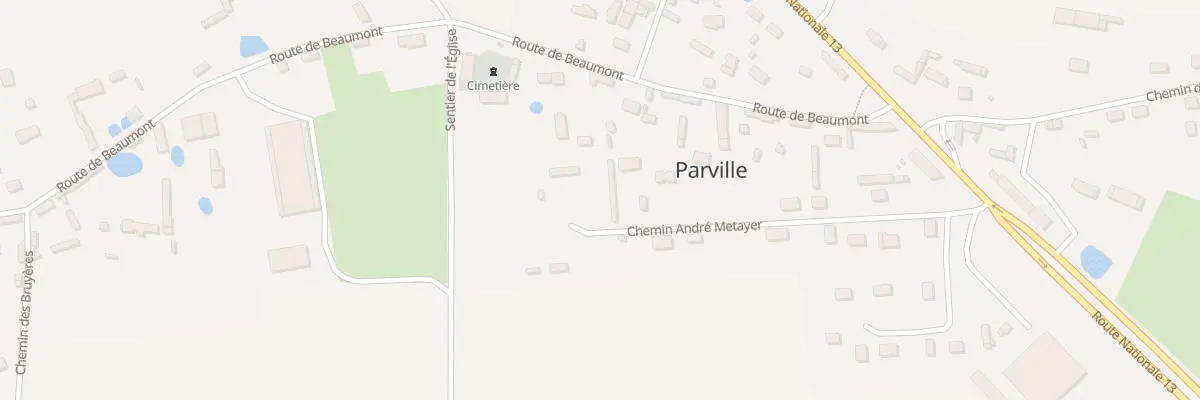 Plan du 15 Che Andre Metayer à Parville