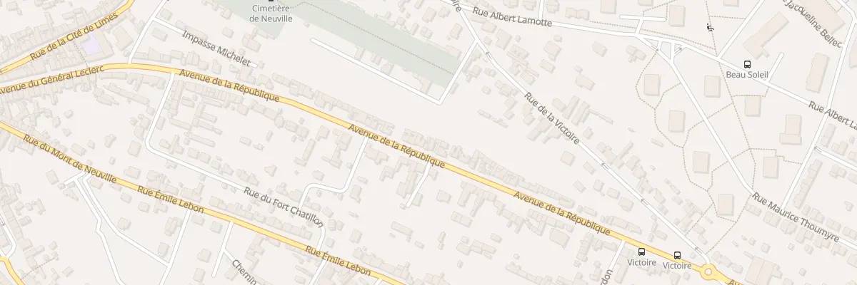 Plan du 59 Av de la République à Dieppe
