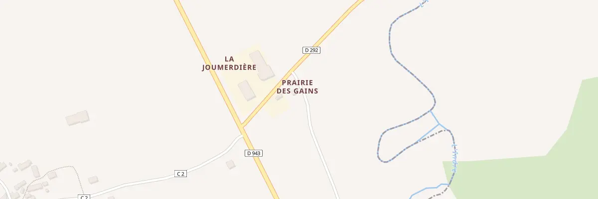 Plan du 59 Prairie des Gains à Bridoré