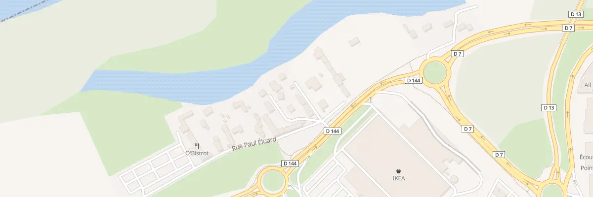 Plan du 12 Rue Paul Eluard à Tourville-la-Rivière